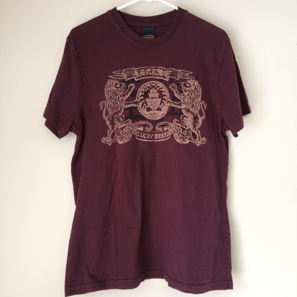Lucky Brand Graphic Tee T-Shirt Men’s Size Medium